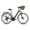 Rower elektryczny ROMET WAVE AN 1.0 504WH brązowy 2025
