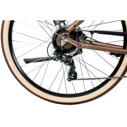 Rower elektryczny ROMET WAVE AN 1.0 504WH brązowy 2025