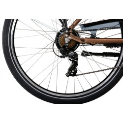 Rower elektryczny PROECO WAVE AN MAGURA 1.0 504WH brązowy 2025