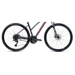 Rower crossowy KANDS Avangarde Cues czarny / różowy mat 2025