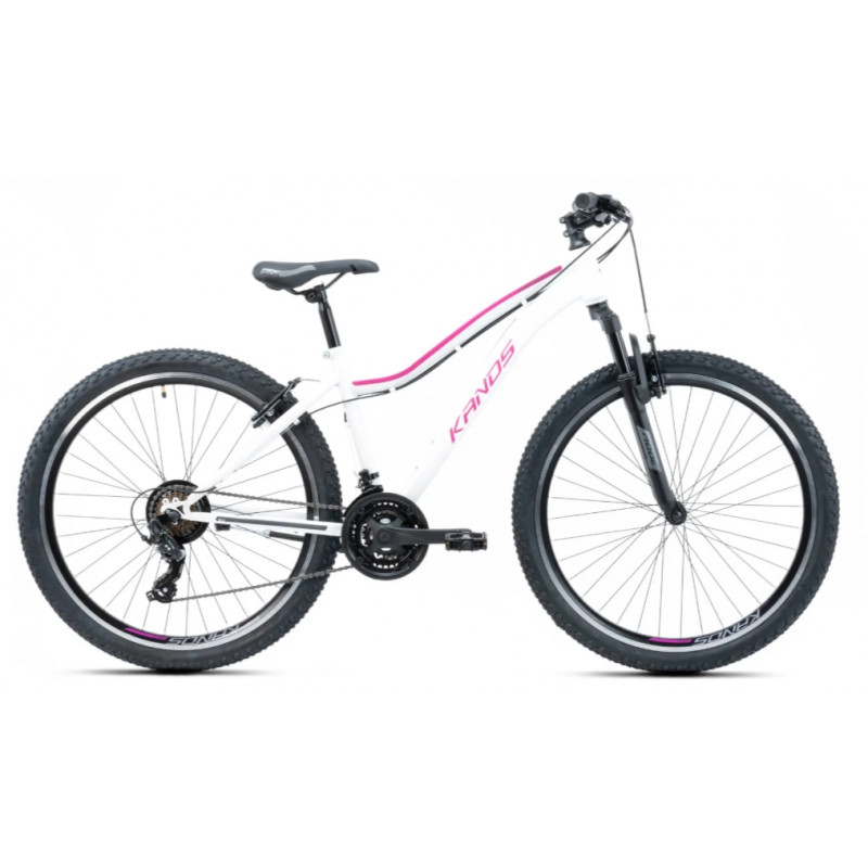 Rower górski 27,5 KANDS Energy 500 biały / różowy mat 2025