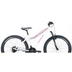 Rower górski 27,5 KANDS Energy 500 biały / różowy mat 2025