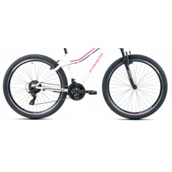 Rower górski 27,5 KANDS Energy 500 biały / różowy mat 2025