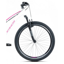 Rower górski 27,5 KANDS Energy 500 biały / różowy mat 2025