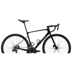 Rower szosowy GIANT Defy Advanced 1 czarny / pomarańczowy 2024