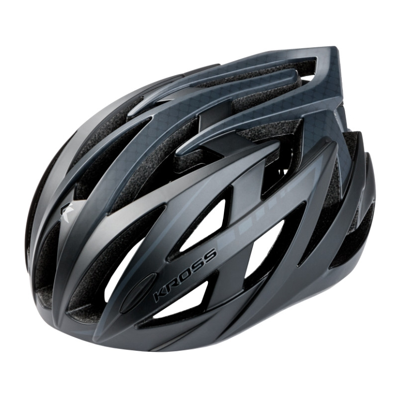 Kask Kross Stiff grafitowo- czarny