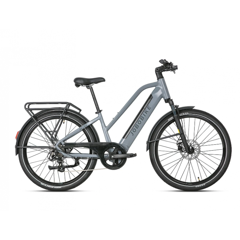 Rower elektryczny 27,5 JOBOBIKE ASTRA 36V 15Ah (540 Wh) szary 2025