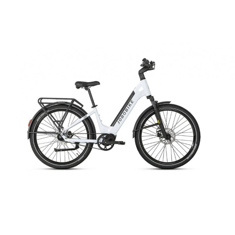 Rower elektryczny 27,5 JOBOBIKE LUXE 36V 15Ah (540Wh) biały 2025