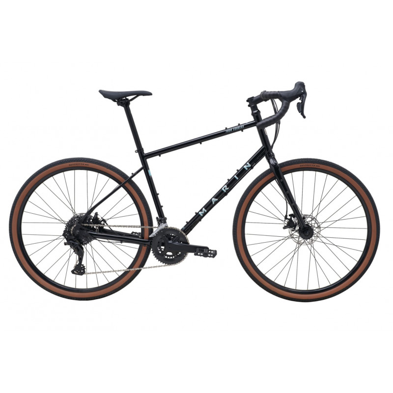 Rower gravelowy 28 MARIN FOUR CORNERS 1 SWORD czarny / srebrny 2025