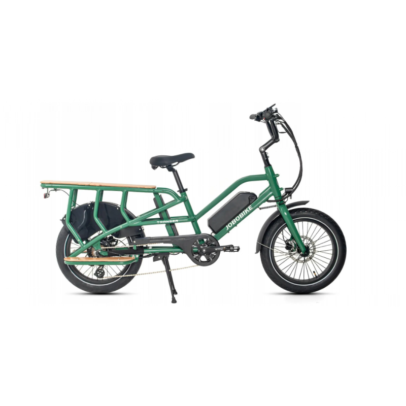 Rower elektryczny 20 JOBOBIKE TRANSER PRO 48V 15Ah (720 Wh) zielony 2025