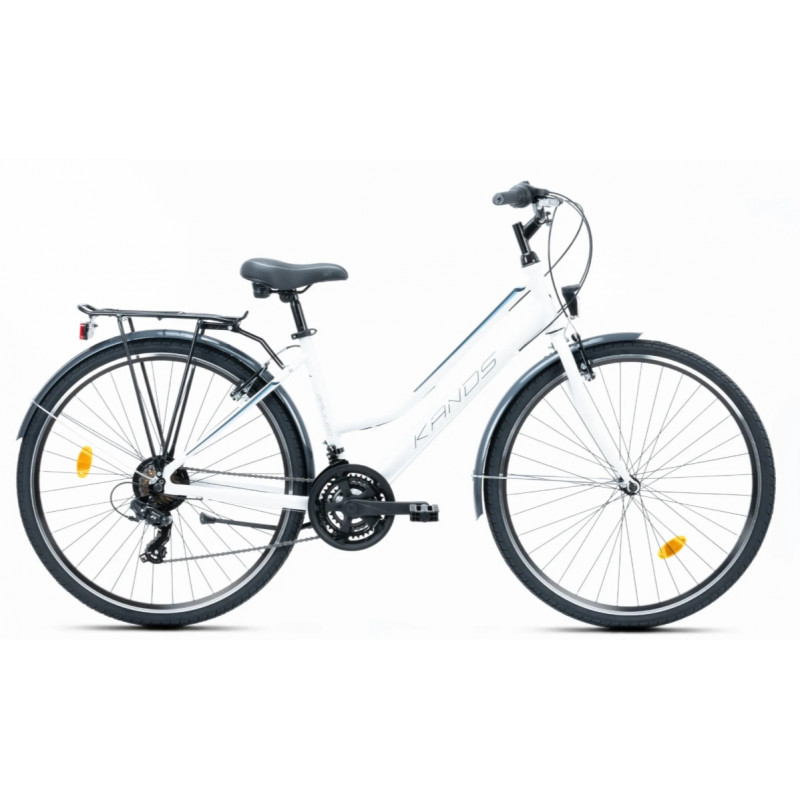 Rower trekkingowy KANDS GALILEO biały połysk 2025