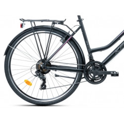 Rower trekkingowy KANDS Galileo czarny / różowy mat 2025