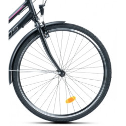 Rower trekkingowy KANDS Galileo czarny / różowy mat 2025