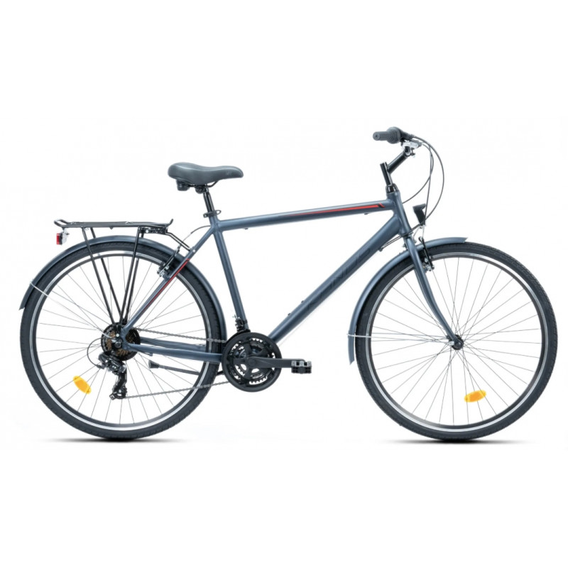 Rower trekkingowy KANDS Galileo grafitowy mat 2025