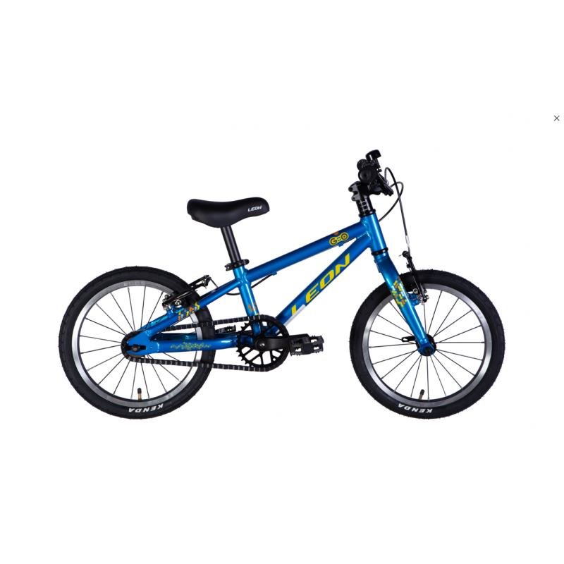 Rower dziecięcy 16 LEON GO VBR FR niebieski 2025