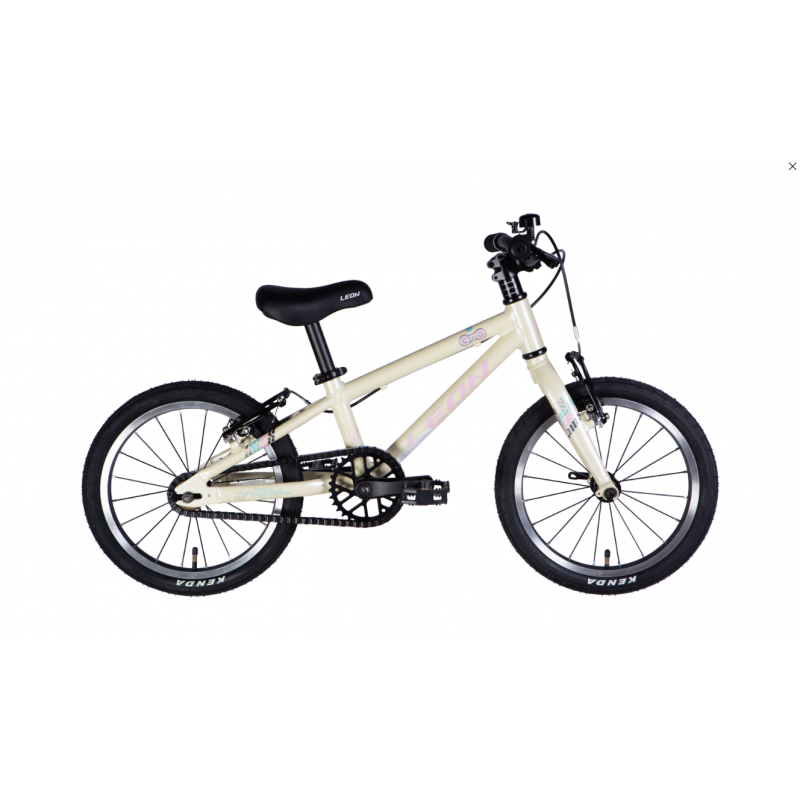 Rower dziecięcy 16 LEON GO VBR FR beżowy 2025
