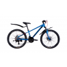 Rower młodzieżowy 24 Discovery QUBE DD CS niebieski / czarny 2025