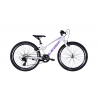 Rower młodzieżowy 24 Leon JUNIOR VBR CS biały / fioletowy 2025