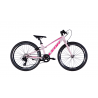 Rower młodzieżowy 24 Leon JUNIOR VBR CS różowy 2025