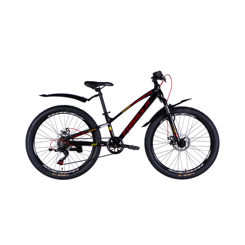 Rower młodzieżowy 24 Formula ACID DD czarny / czerwony 2025