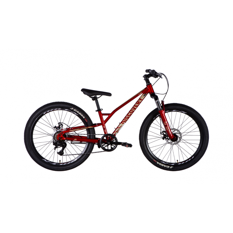 Rower dziecięcy 24 Discovery FLINT DD FR czerwony 2025