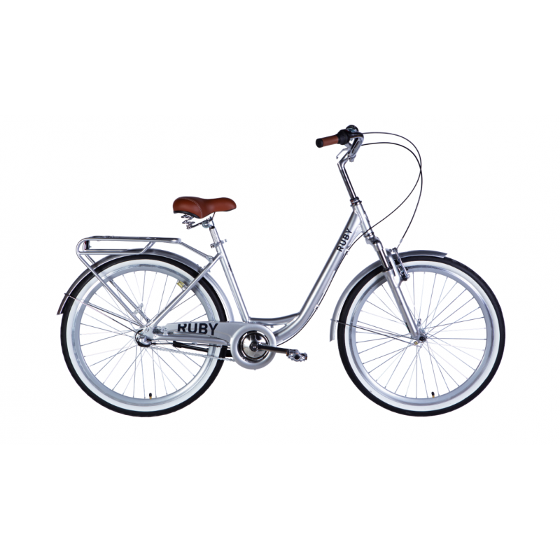 Rower miejski 26 Dorozhnik RUBY PH jasnosrebrny 2025