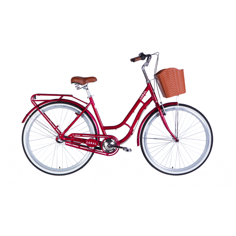 Rower miejski 28 Dorozhnik CORAL PH rubinowy 2025