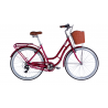 Rower miejski 28 Dorozhnik CORAL Vbr FR rubinowy 2025