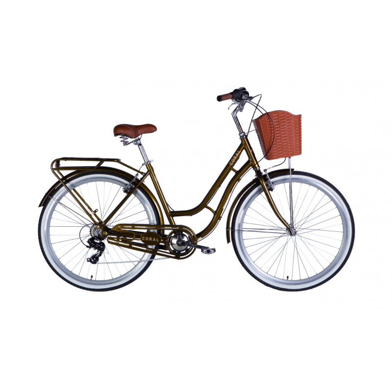 Rower miejski 28 Dorozhnik CORAL Vbr FR bagienny 2025