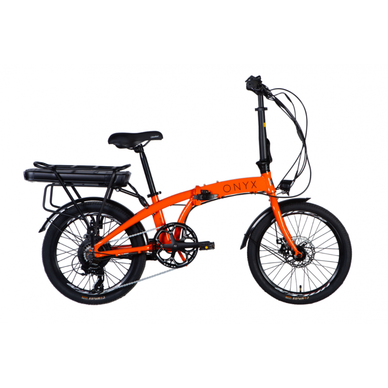 Rower elektryczny 20 Dorozhnik ONYX DD 48V 12,5Ah 250W pomarańczowy 2025