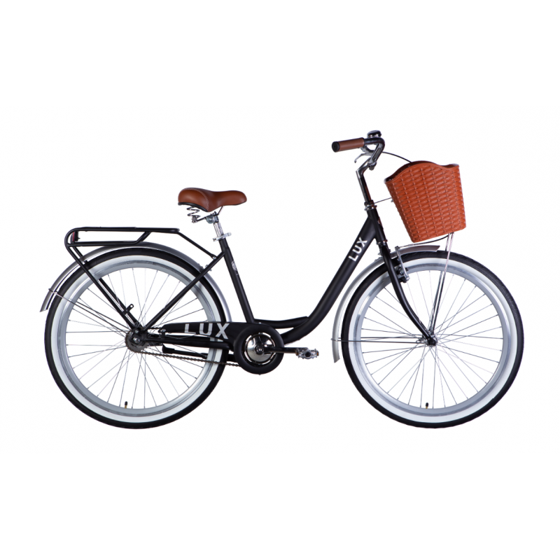 Rower miejski 26 Dorozhnik LUX czarny / srebrny 2025