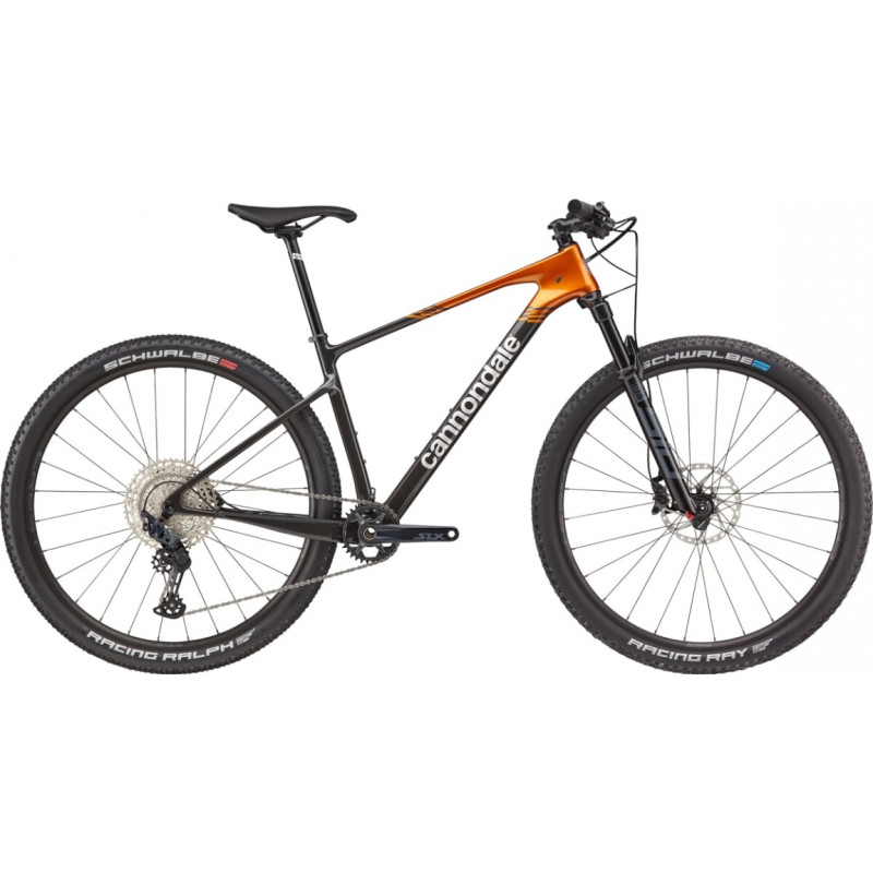 Rower CANNONDALE scalpel ht carbon 2 czarny / pomarańczowy 2025
