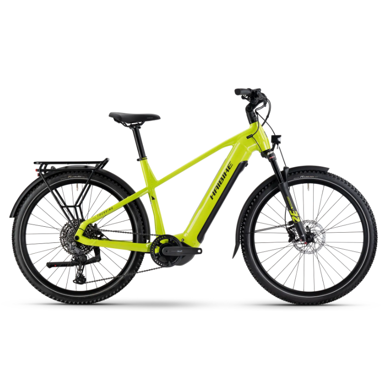 Rower elekltryczny HAIBIKE Trekking 5 High 720Wh żółty limonkowy / czarny 2025