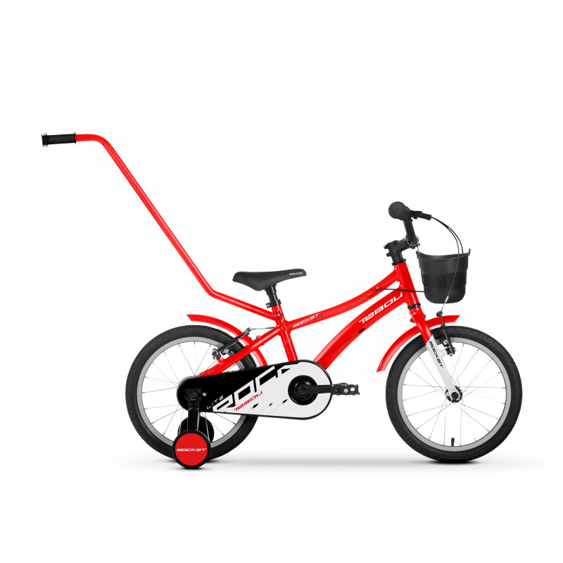 Rower dziecięcy TABOU 18 ROCKET LITE czerwony / biały 2025