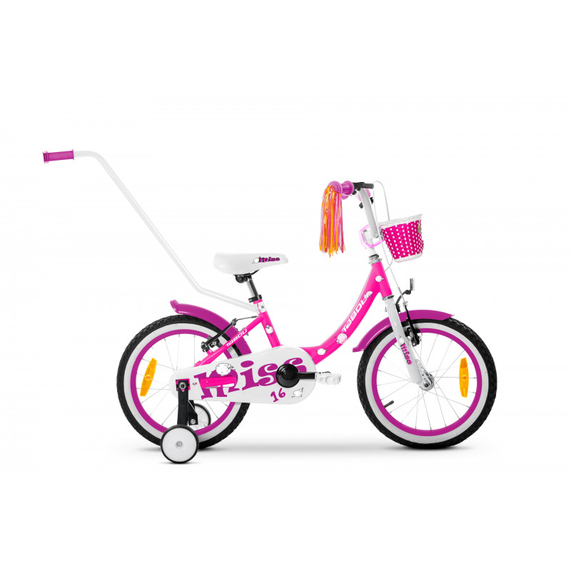Rower dziecięcy TABOU 16 MISS różowy / biały 2025