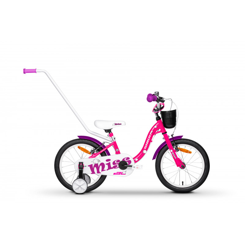 Rower dziecięcy TABOU 14 MISS AL różowy / biały 2025