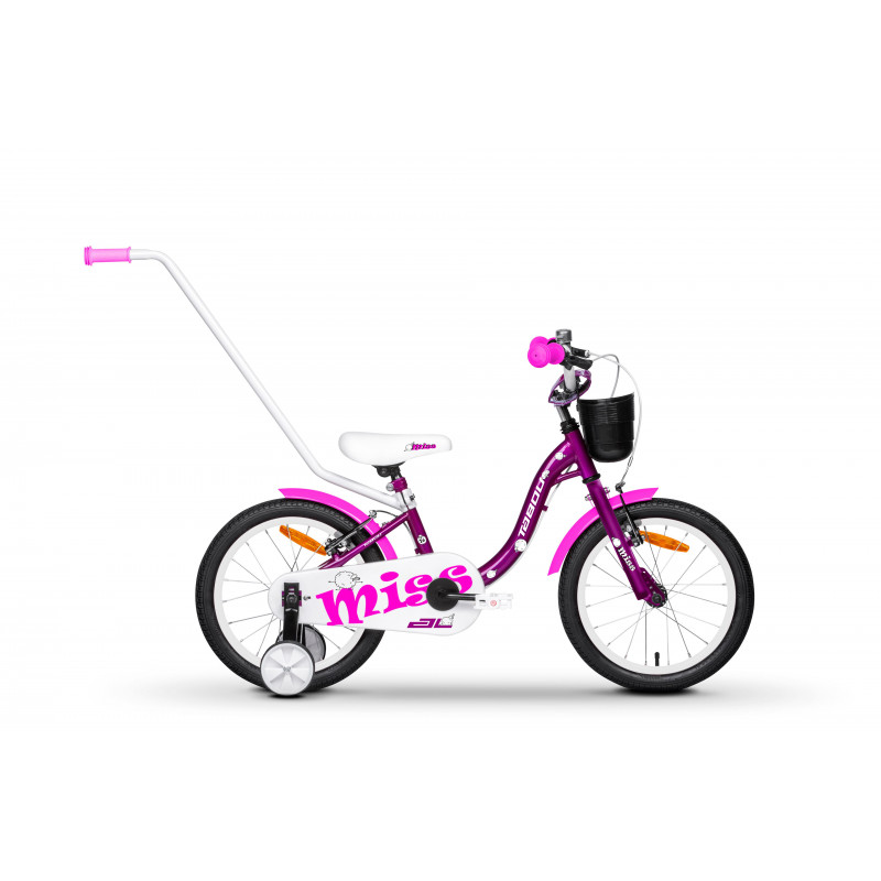 Rower dziecięcy TABOU 18 MISS AL fioletowy / biały 2025