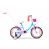 Rower dziecięcy TABOU 16 MISS ALU niebieski / różowy 2025
