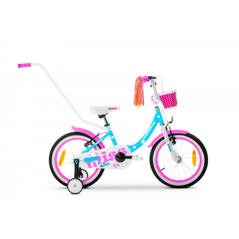 Rower dziecięcy TABOU 18 MISS ALU niebieski / różowy 2025