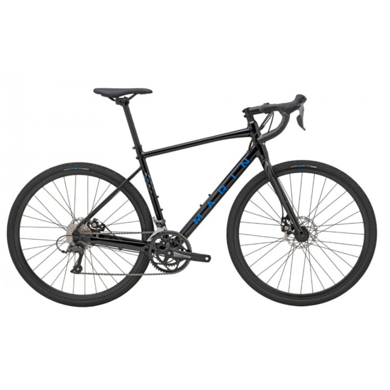 Rower gravel MARIN Gestalt czarny / niebieski 2025