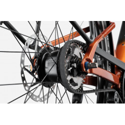 Rower elektryczny CANNONDALE Flyingv 2 pomarańczowy