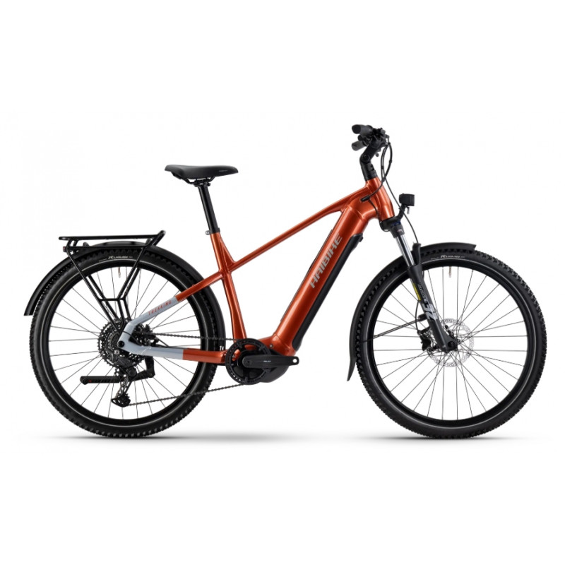 Rower elektryczny HAIBIKE TREKKING 4 - High orange / silver