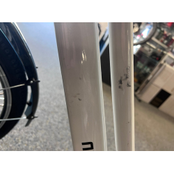 Merida m bike 9.1 damski biały, czarny widelec 2024 uszkodzony lakierniczo