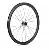 Koła Accent 700C SHOT CARBON PRO, czarne, komplet, przód: 12x100mm, tył: 12x142mm, bębenek Shimano 11