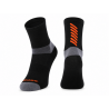 Skarpetki rowerowe Kross Rubble mid czarno-czerwone