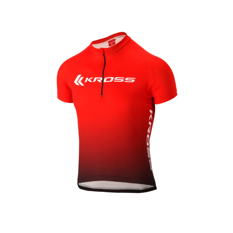 Koszulka rowerowa Kross Sport Jersey czerwona