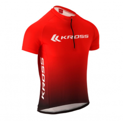 Koszulka rowerowa Kross Sport Jersey czerwona