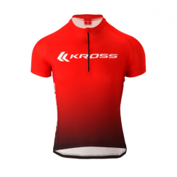 Koszulka rowerowa Kross Sport Jersey czerwona