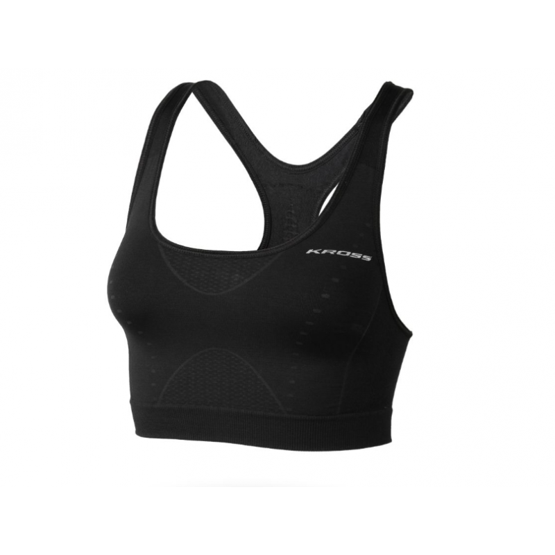Biustonosz sportowy Kross Base Lady czarny