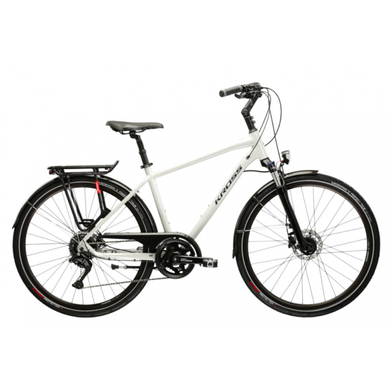 Rower trekkingowy Kross Trans 5.0 szary/granatowy